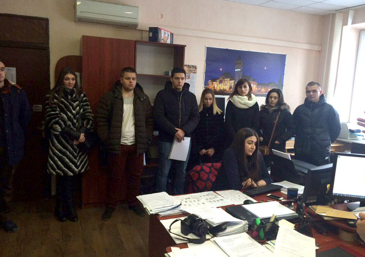 Студенти-юристи у Закарпатському науково-дослідному експертно-криміналістичному центрі